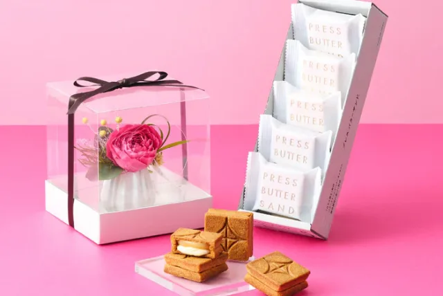 感謝の気持ちをお花&バターサンドで伝えよう!PRESS BUTTER SAND/プレスバターサンド「母の日限定ギフト」