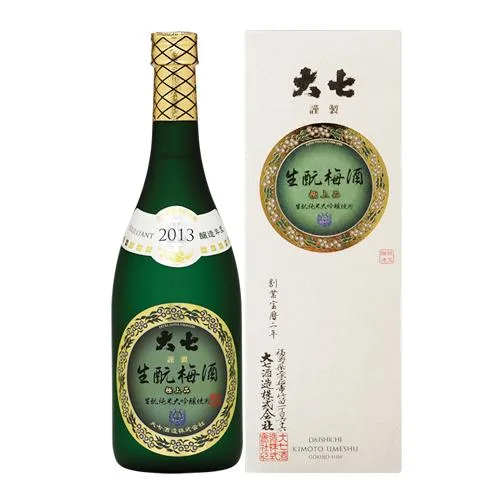 これぞ至極の梅酒をご賞味あれ！「大七酒造の生もと梅酒〈極上品〉」