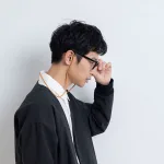 馬革めがね紐