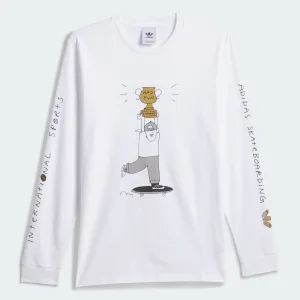adidas／アディダス ヘンリー・ジョーンズ チャンプ 長袖Tシャツ