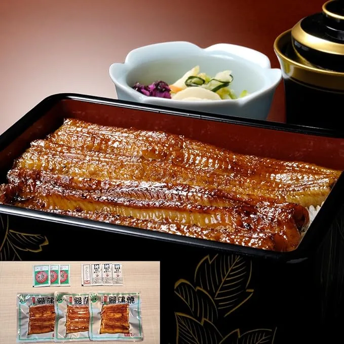 厳選されたうなぎに秘伝のタレ