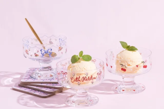 「涼しそう！」透明な器が恋しい夏  Cath Kidston／キャス キッドソン「夏にぴったりのガラスウェア」