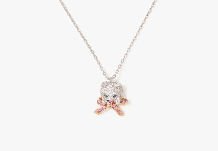 ガーリーなリボンモチーフ「DAINTY SPARKLERS BOW PENDANT」