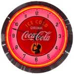 コカ・コーラネオンクロック（Red）2024ver.