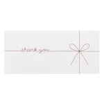 ギフト券袋 thank you W