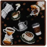 コーヒーブレイク ハンカチ