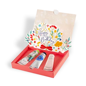 L'OCCITANE／ロクシタン ハンドクリームギフトコレクション（Happy Birthday!）