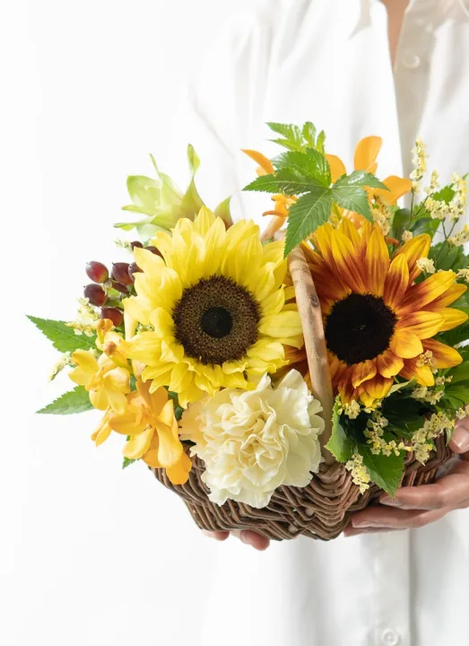 花瓶いらずのアレンジならお手入れ楽チン