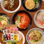 個性豊かな「うどん・ラーメン・ちゃんぽんのセット」