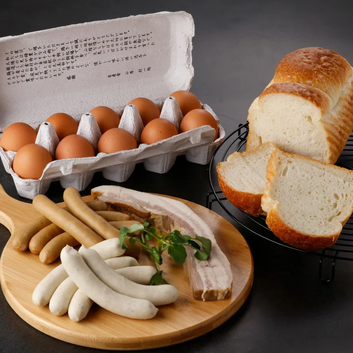 優雅に食べる手作り朝食