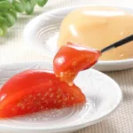 完熟トマトと白桃の紅白ゼリー詰合せ