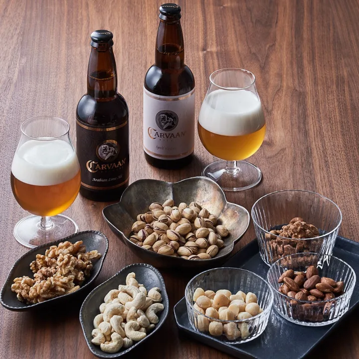 ベストな組み合わせ「ビール×ミックスナッツ」