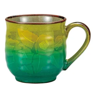 九谷焼 マグカップ 銀山茶花