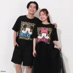DISNEYCollectionヒョウ柄キャラクターTシャツ 0581A