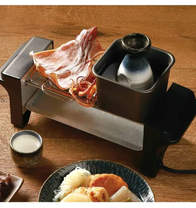 食卓で手軽に熱燗や炙り焼き