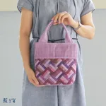 パッチワーク ミニトートバッグ