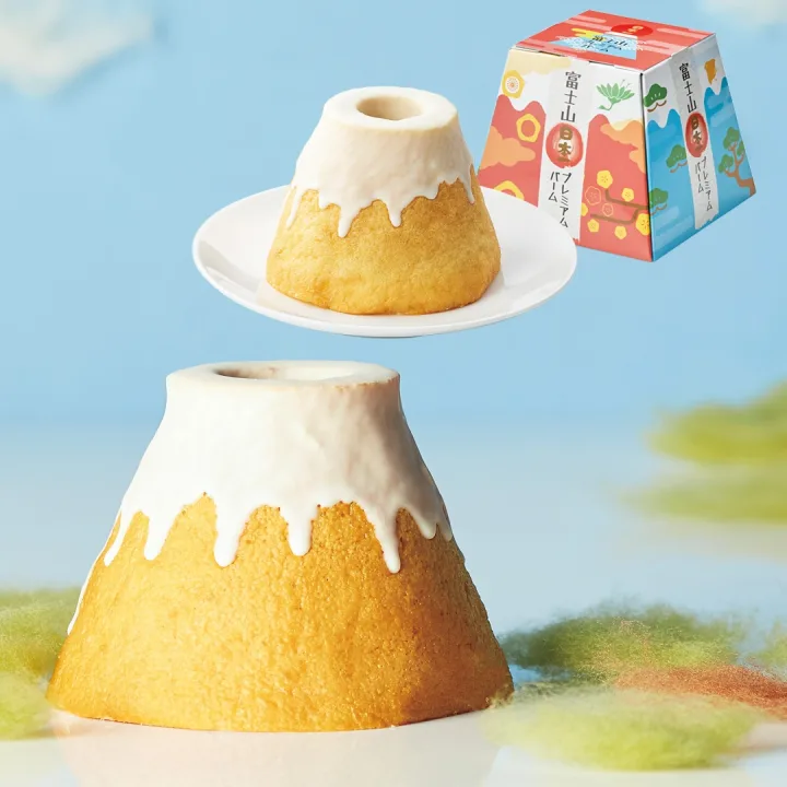縁起も良し!富士山バウム