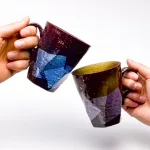 マグカップ 銀彩金銀ちらし ペア