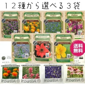 エディブルフラワー 種セット