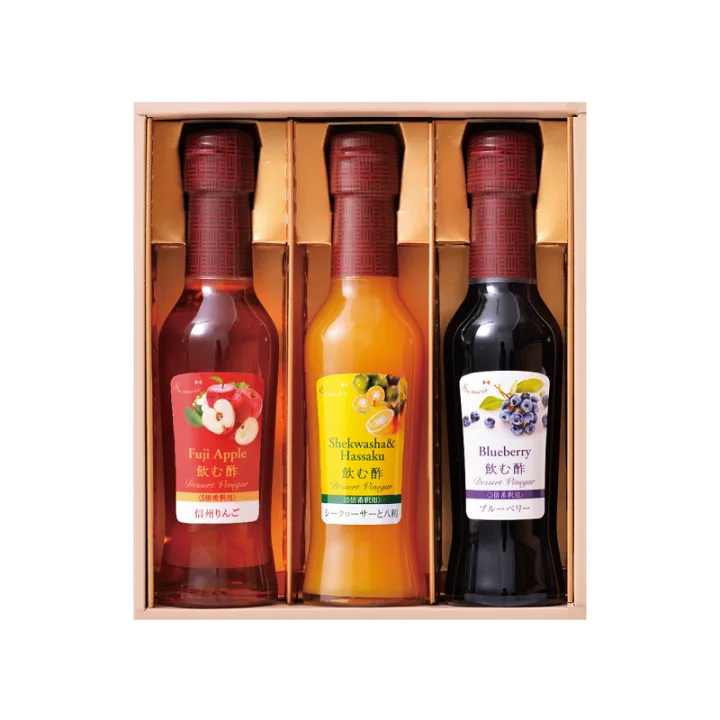 甘くて飲みやすい「デザートビネガー」