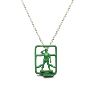 JAM HOME MADE／ジャムホームメイド グリーンアーミーメンネックレス