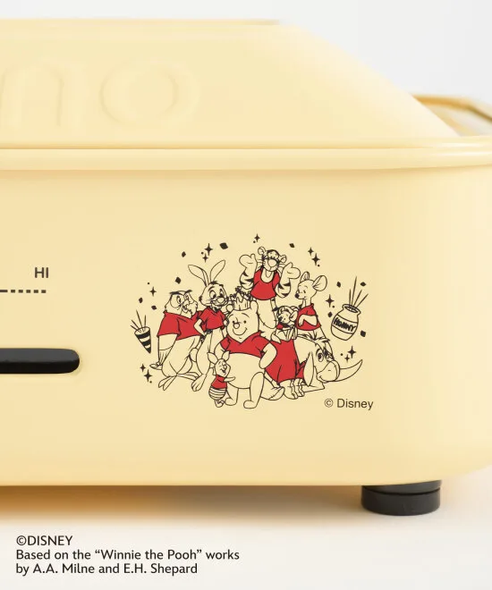 ディズニー柄のパンケーキも作れる