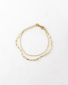 GLUCK／グルック Layered Bracelet