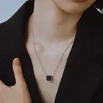 Onyx Pendant Necklace