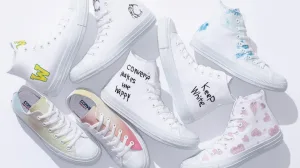 White atelier BY CONVERSE／ホワイトアトリエ バイ コンバース カスタマイズスニーカー