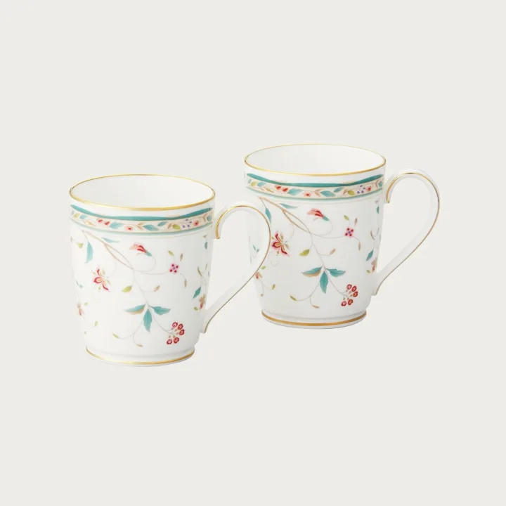 ノリタケ（Noritake） 花更紗 マグカップペア