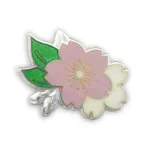 ピンブローチ・植物 桜