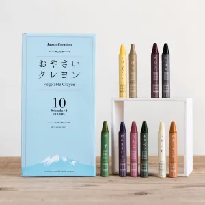 mizuiro.inc／ミズイロインク おやさいクレヨン 10本入り