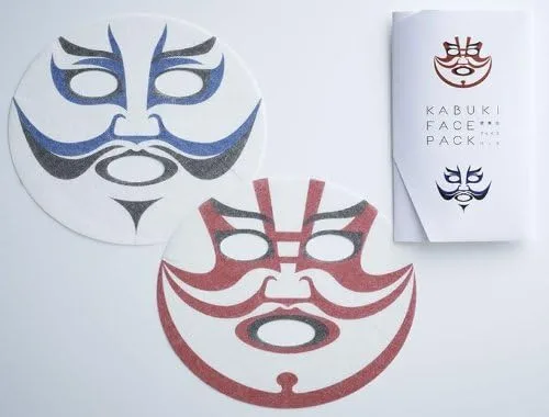 男性に人気の歌舞伎フェイスパック