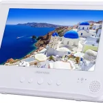 防水9インチポータブルDVDプレーヤー