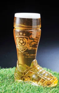 ビールグラス スパイクシューズ