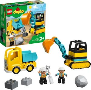 LEGO／レゴ トラックとショベルカー