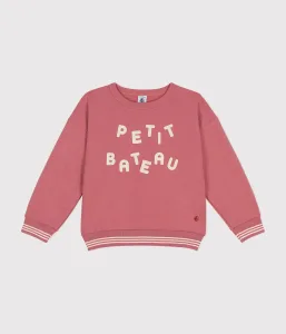 PETIT BATEAU／プチバトー スウェット長袖プルオーバー