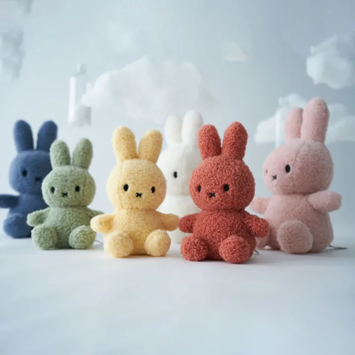 リサイクル素材から生まれたぬいぐるみ