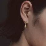 Drop Hoop Pierce［Stainless］