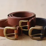 一枚革ベルト