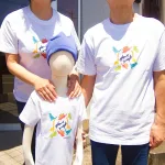 恐竜プリントTシャツ