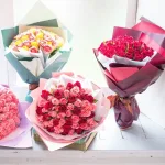 バラ50本の花束