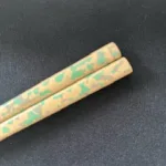 イシオカ工芸 津軽塗 箸 大 白彩グリーン