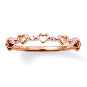 THE KISS／ザ・キッス シルバー ピンキーリング SR1852PI
