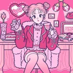 推し色ピンクの人にも