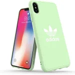 iPhone XS Max ケース アディカラーシリーズ クリアミント