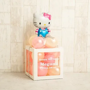 Balloon Kitchen／バルーンキッチン ハローキティのバルーンキューブボックス
