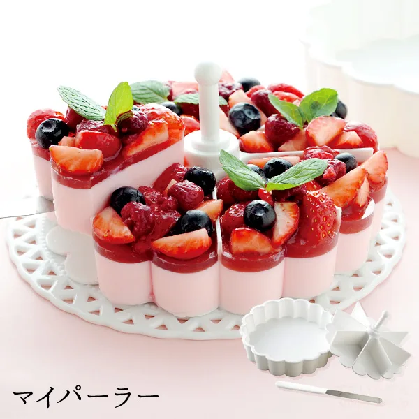 切り分けられているから、華やか料理も失敗いらず