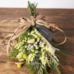 生花スワッグ スターチス イエロー S