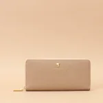ポムディスポワール バイカラーラウンドジップ長財布